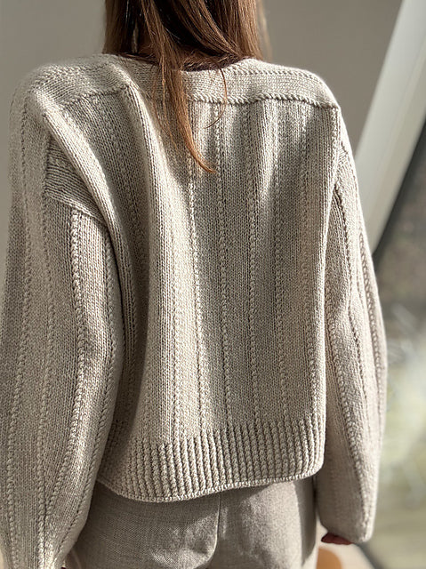 Kit de tricot - Flow Loop V Neck par Other Loops_