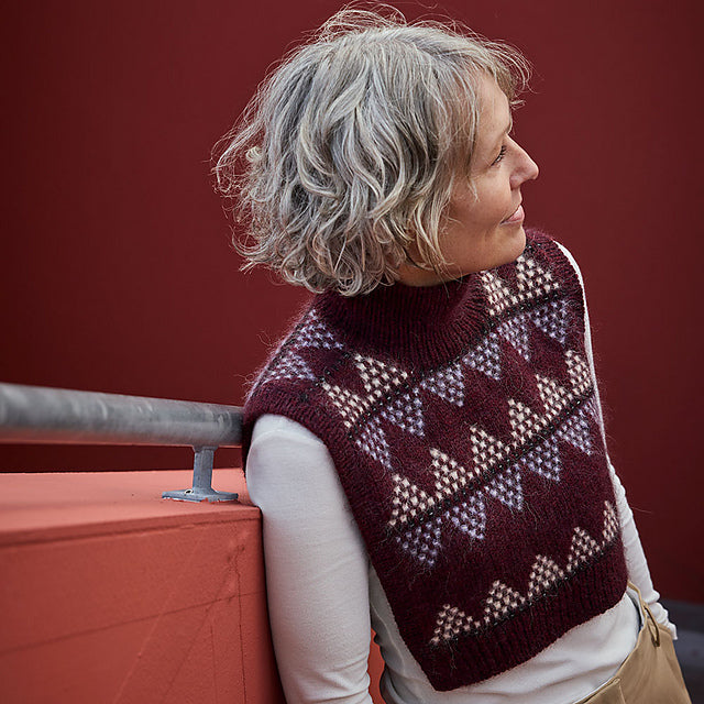 Kit de tricot - Beth Warmer par Anne Ventzel