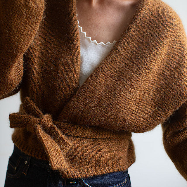 Kit de tricot - Fold Wrap par Anne Ventzel
