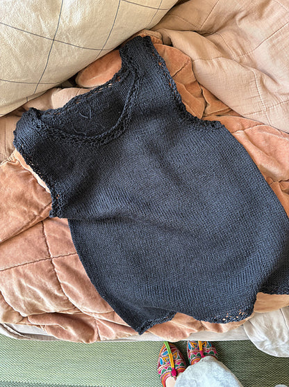 Kit de tricot - Buffy top par TRICOT MERINGUE