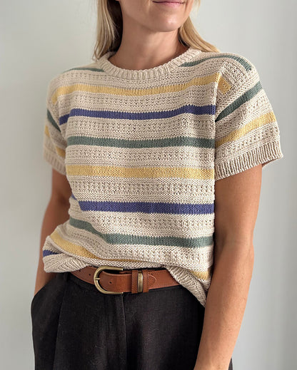 Kit de tricot - Stornoway Tee par Cheryl Mokhtari