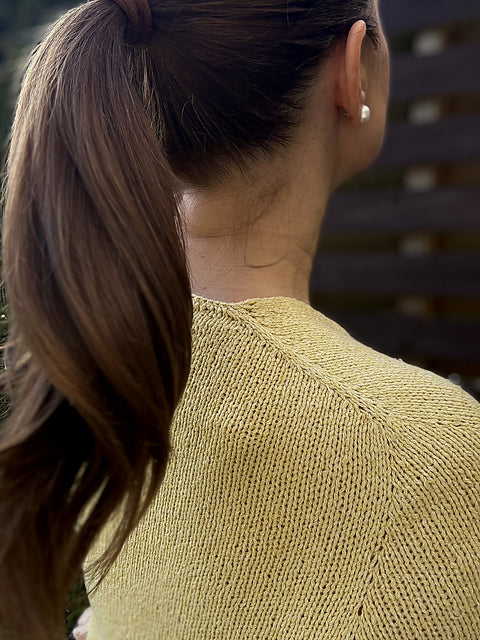 Kit de tricot - RuffleVeil Blouse par Natalja Ledvanova