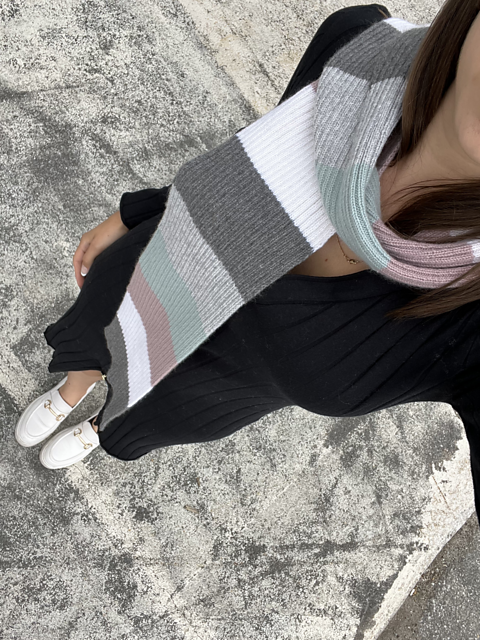 Kit de tricot - Foulard Le Classique Patron Gratuit