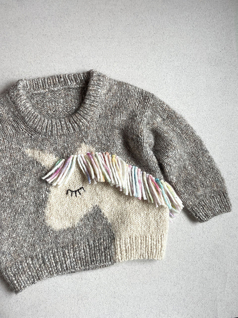 Kit de tricot - Always 4-ever Unicorn Sweater par Wool &amp; Beyond