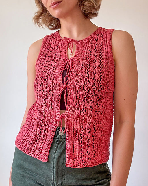 Kit de tricot - Isabel Top par The Knit Purl Girl