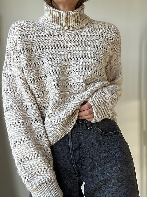 Kit de tricot - Lacey Loop Rollneck par Other Loops_