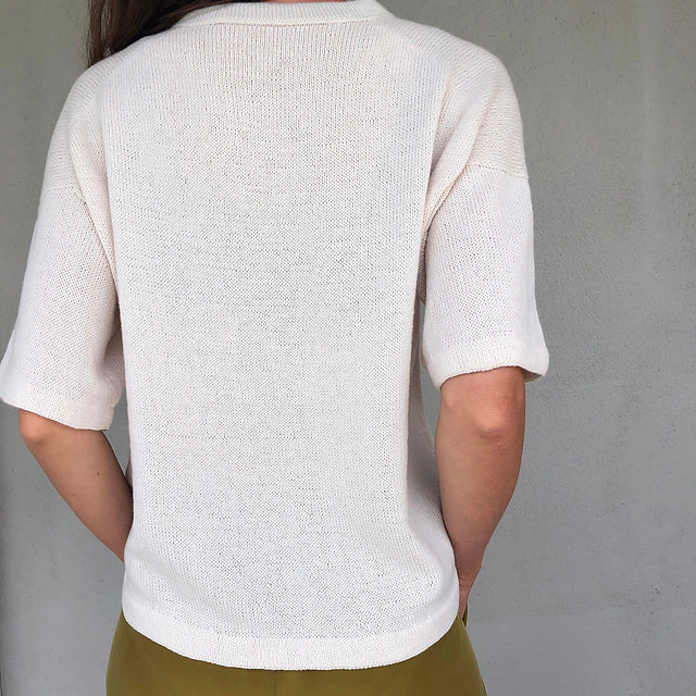 Kit de tricot - Super Basic Tee par ohwhata knit