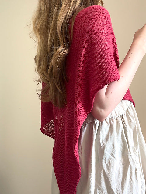 Kit de tricot - Faye Poncho par Helene Beba