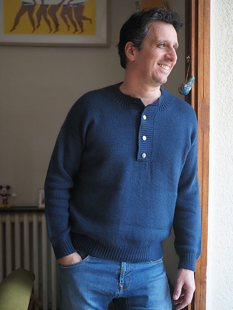 Kit de tricot - Richie par Emilie Luis