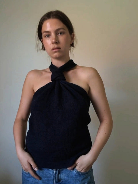 Kit de tricot - Knot Top par Wool &amp; Beyond