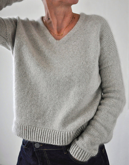 Kit de tricot - SiMPLE Vneck par ANKESTRiCK