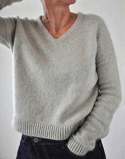 Kit de tricot - SiMPLE Vneck par ANKESTRiCK