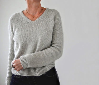 Kit de tricot - SiMPLE Vneck par ANKESTRiCK