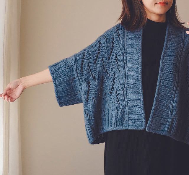 Kit de tricot - Felia Cardigan par Irene Lin