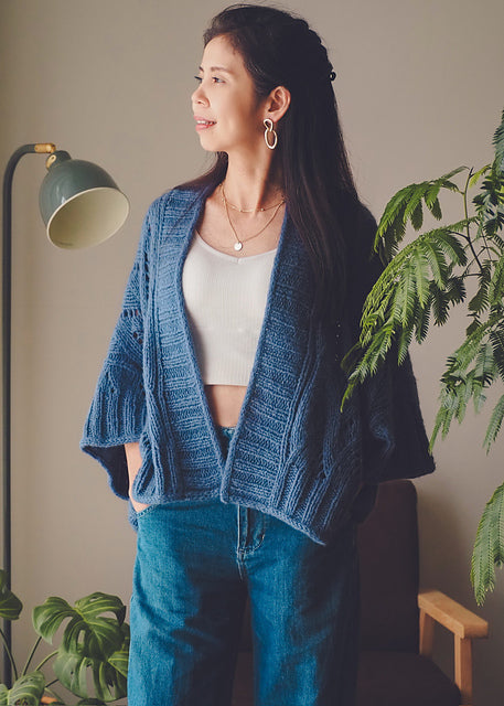 Kit de tricot - Felia Cardigan par Irene Lin