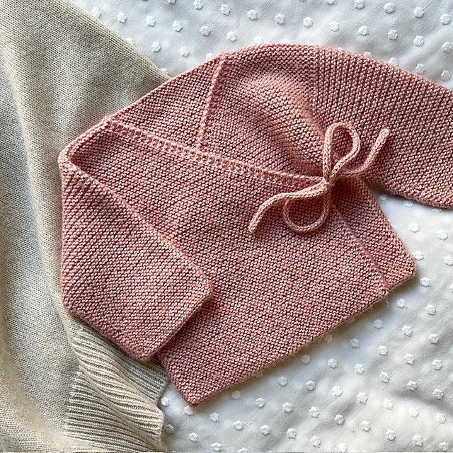 Kit de tricot - Fagerborg kimono par Guri Pedersen