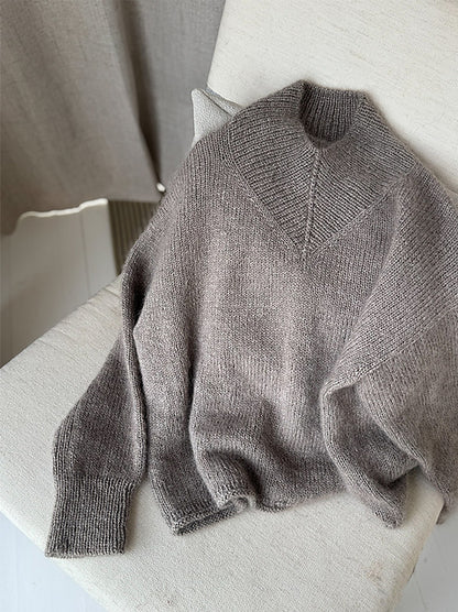 Kit de tricot - High V Loop Sweater par Other Loops_