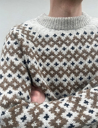 Kit de tricot - Inge Sweater Man par Lene Holme Samsøe