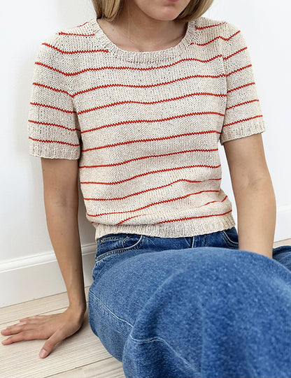 Kit de tricot - Julienne Tee par LE KNIT / Lene Holme Samsøe