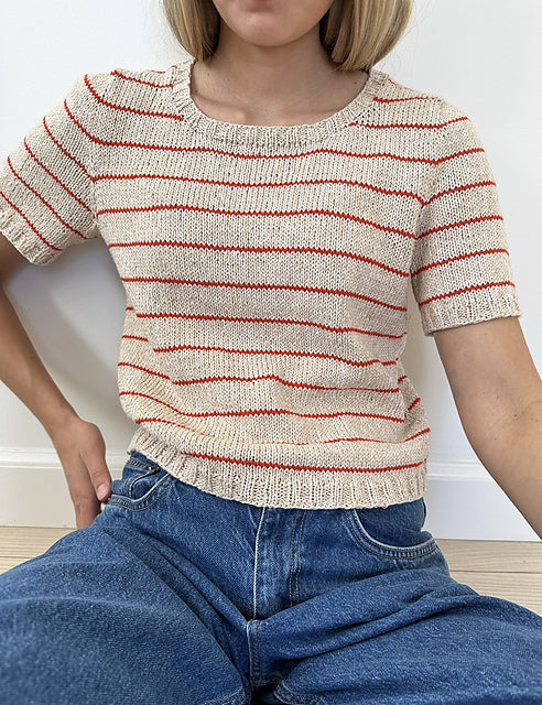 Kit de tricot - Julienne Tee par LE KNIT / Lene Holme Samsøe