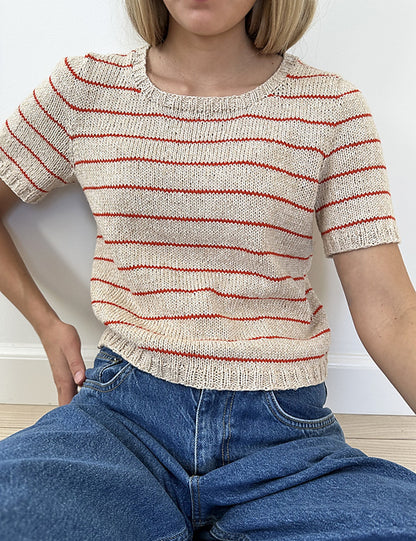 Kit de tricot - Julienne Tee par LE KNIT / Lene Holme Samsøe