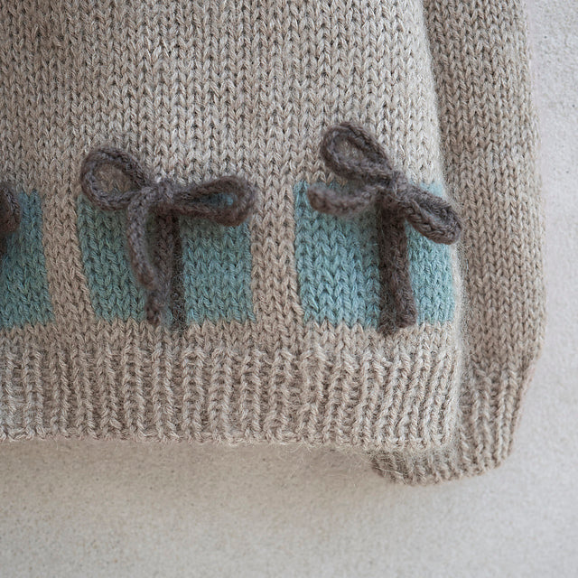 Kit de tricot - Christmas Morning Sweater par Knitting For Olive