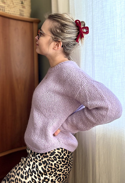 Kit de tricot - Hyacinth Sweater par Tricot Meringue