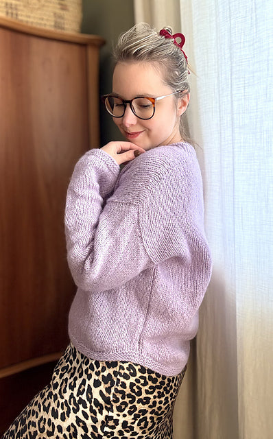 Kit de tricot - Hyacinth Sweater par Tricot Meringue