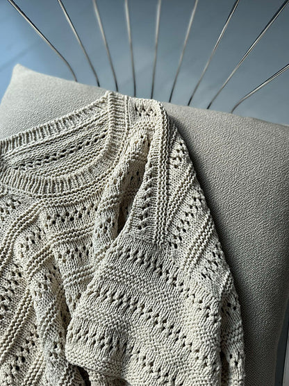 Kit de tricot - Lacey Loop Tee par Other Loops_