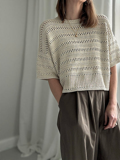 Kit de tricot - Lacey Loop Tee par Other Loops_