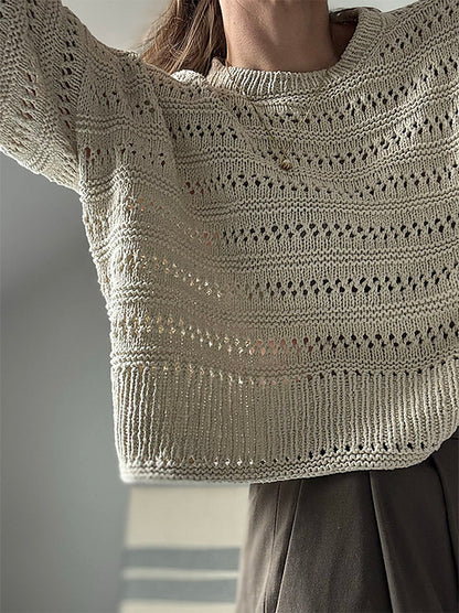 Kit de tricot - Lacey Loop Tee par Other Loops_