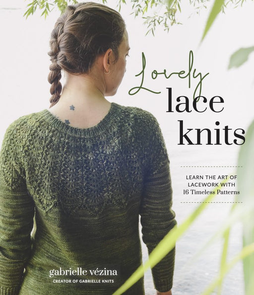 Lovely Lace Knits par Gabrielle Vézina - Livre Tricot