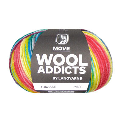 Move Wool Addicts by Lang Yarns laine à chaussettes