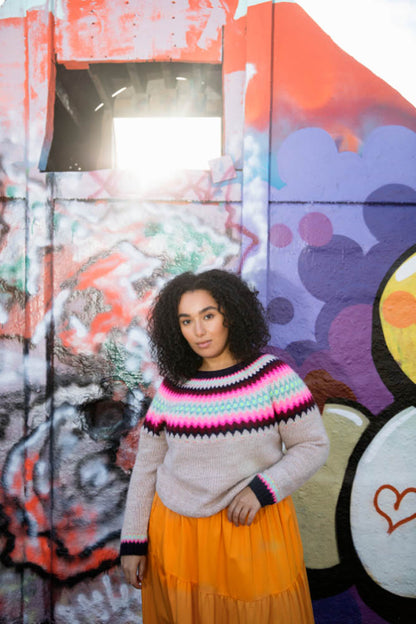 Neons &amp; Neutrals par Aimée Gille - Livre tricot Français