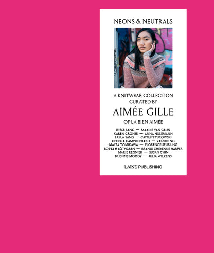 Neons &amp; Neutrals par Aimée Gille - Livre tricot Français