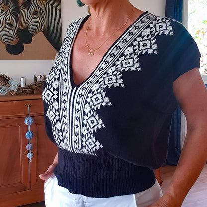 Kit de tricot - San céri top par Soligreen design
