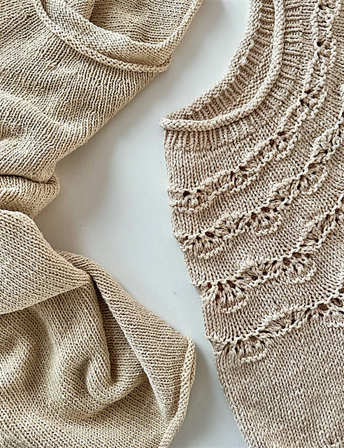 Kit de tricot - Noomi Tee par LE KNIT / Lene Holme Samsøe