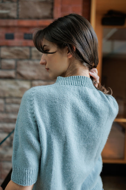 Kit de tricot - Angelita Tee par Claudia Quintanilla