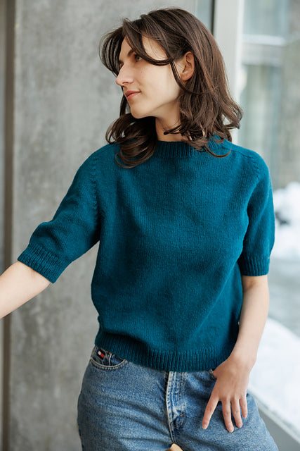 Kit de tricot - Angelita Tee par Claudia Quintanilla