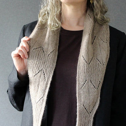Kit de tricot - Pinecone Scarf par Lisa Hannes