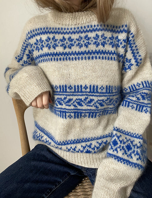 Kit de tricot - Porcelain Sweater par LE KNIT