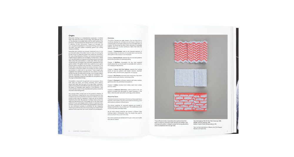 Reversible Knitting - Livre tricot anglais