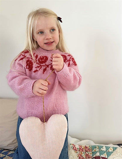 Kit de tricot - Rosie Yoke Sweater Junior par LE KNIT