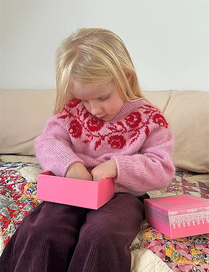Kit de tricot - Rosie Yoke Sweater Junior par LE KNIT