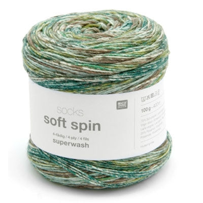 Socks Soft Spin 4 Ply - Rico Yarns