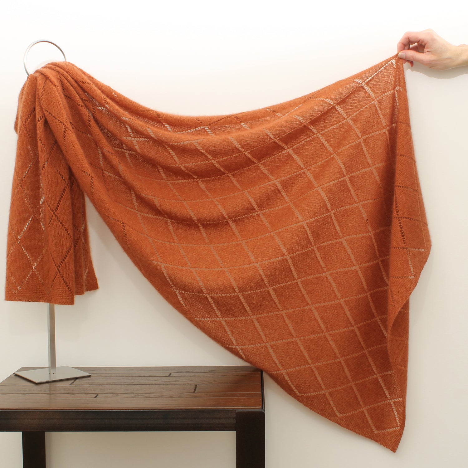 Kit de tricot - Steve Shawl 2.50 mm par Steve Rousseau - Patron inclus