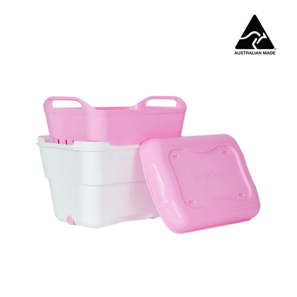 Strucket 4.5L Mini Strainer Bucket with Lid
