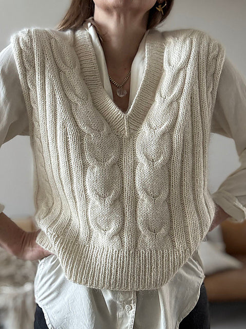 Kit de tricot - Tulip Loop Vest par Other Loops_