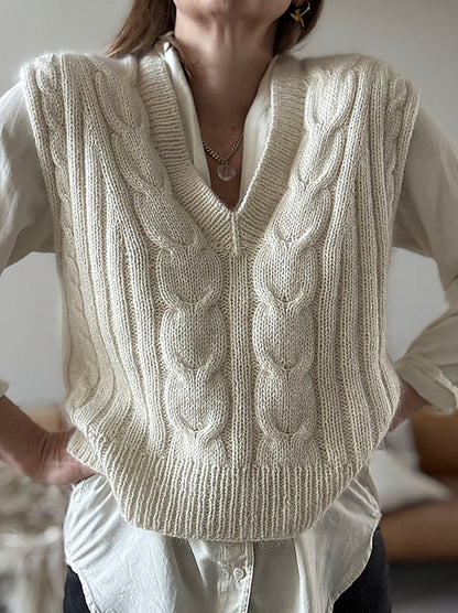 Kit de tricot - Tulip Loop Vest par Other Loops_