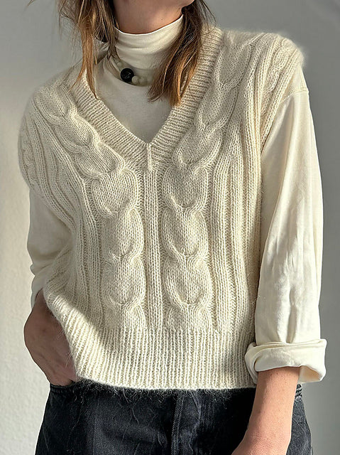 Kit de tricot - Tulip Loop Vest par Other Loops_